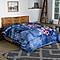 Serenity Night - Supersoft Luxurious and Comfortable Printed Flower Pattern Double Layer Blanket 