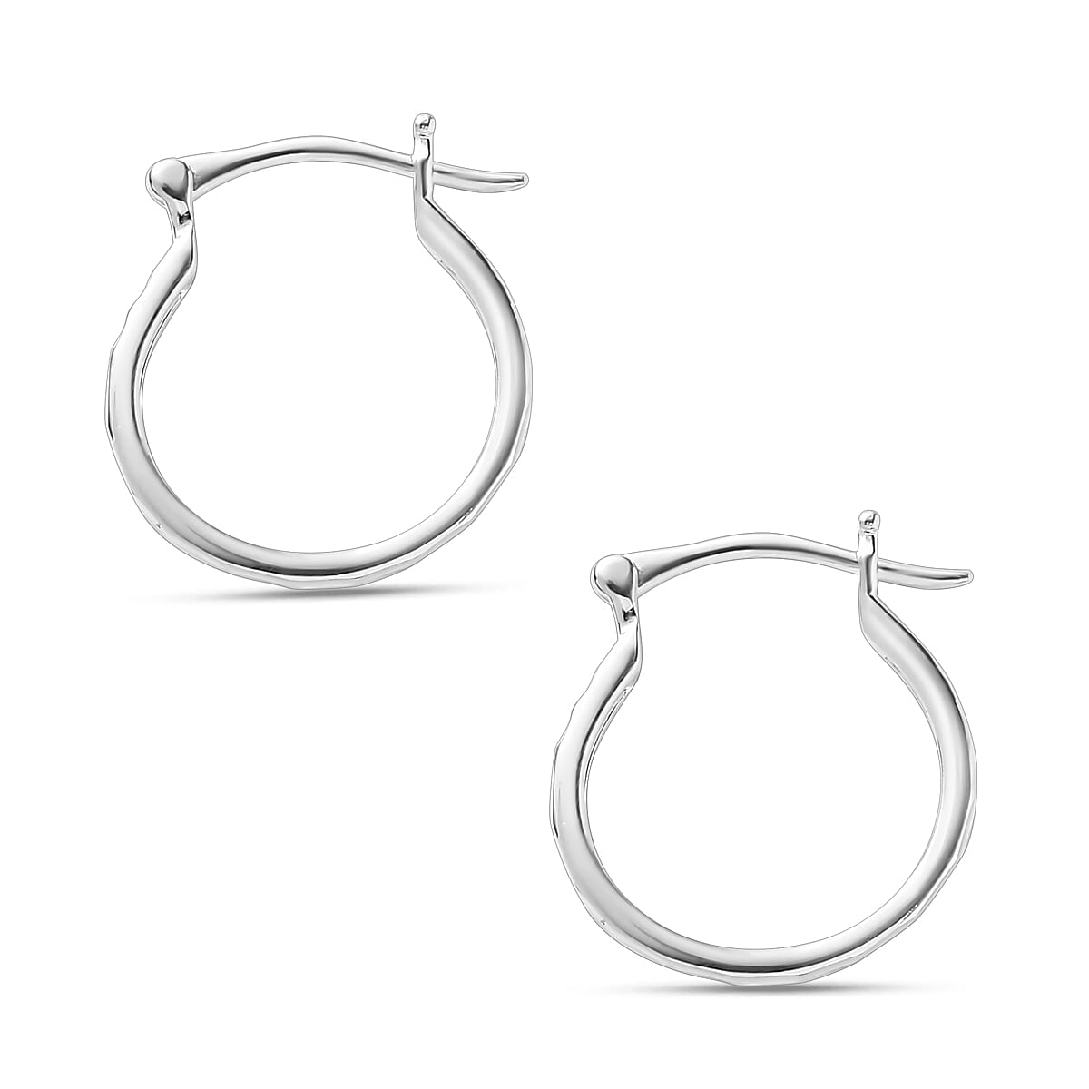 Closeout-Sterling Silver Full Hoop Earrings