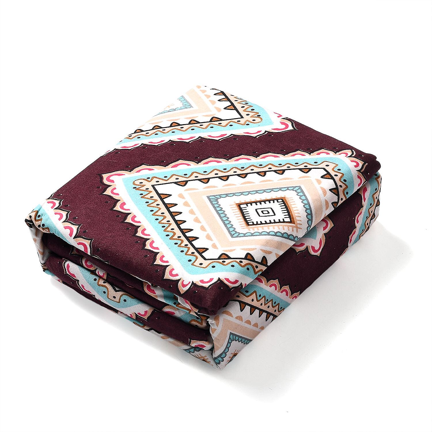 Cotton Solid Sheet (Size 200x1 cm) - Blue & Blue