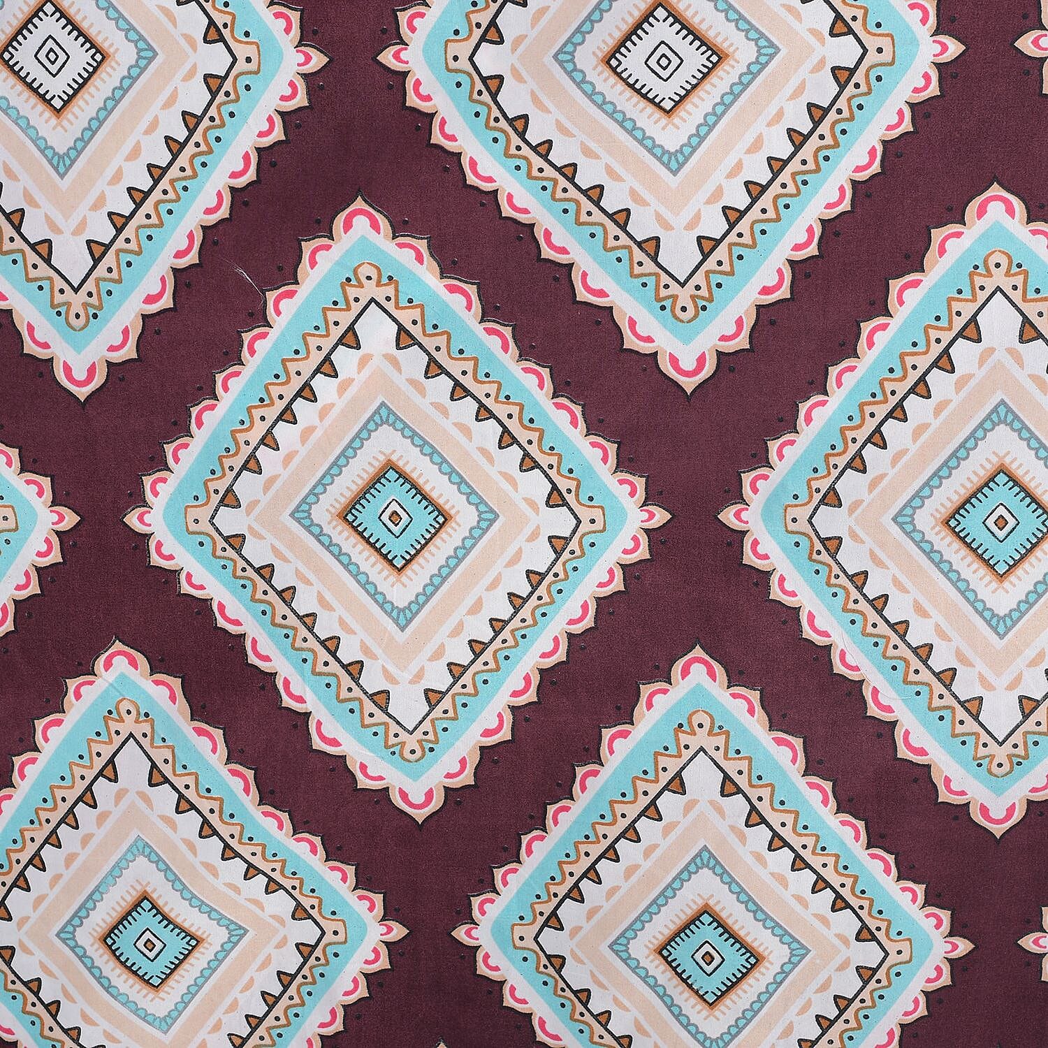 Cotton Solid Sheet (Size 200x1 cm) - Blue & Blue