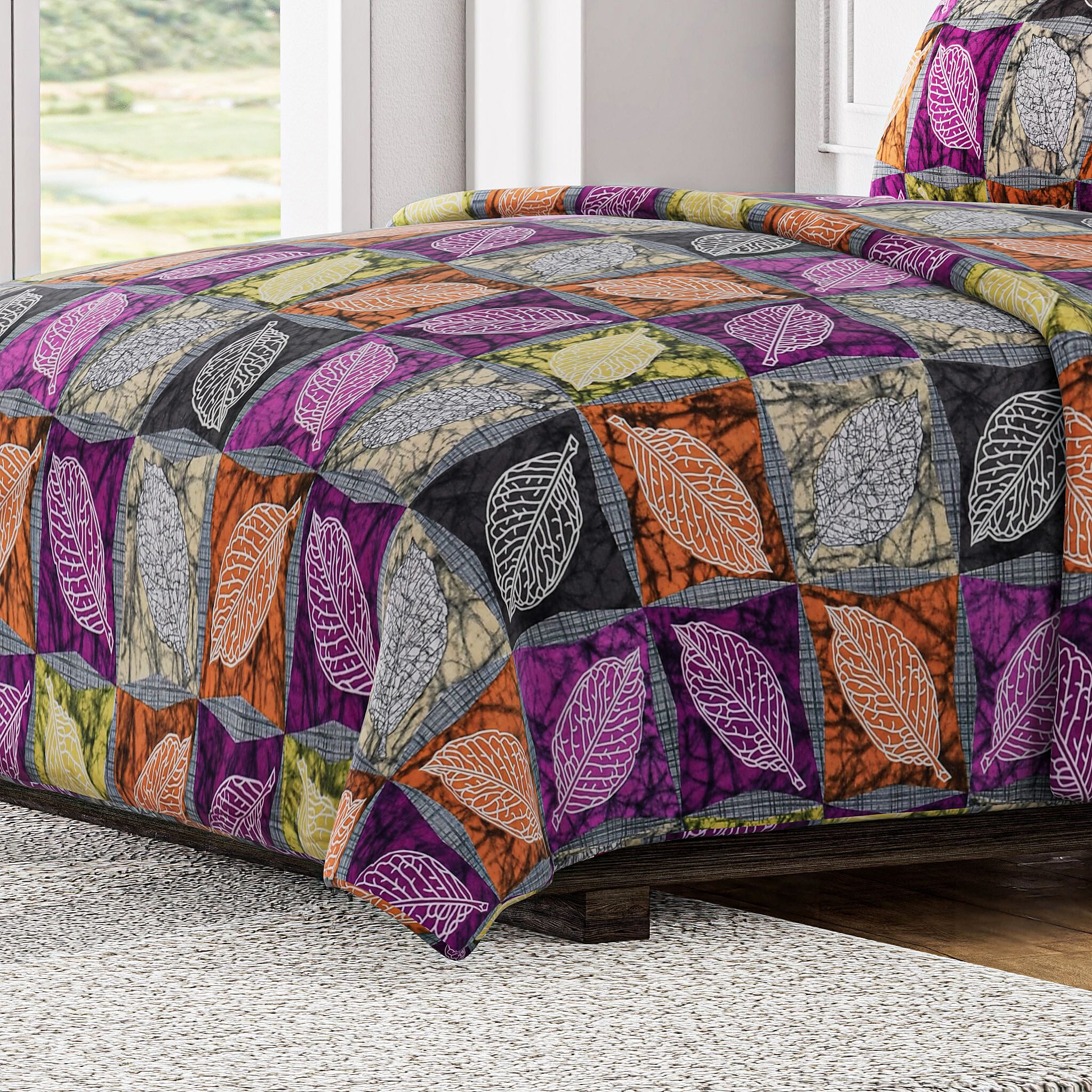 Cotton Solid Sheet (Size 200x1 cm) - Blue & Blue