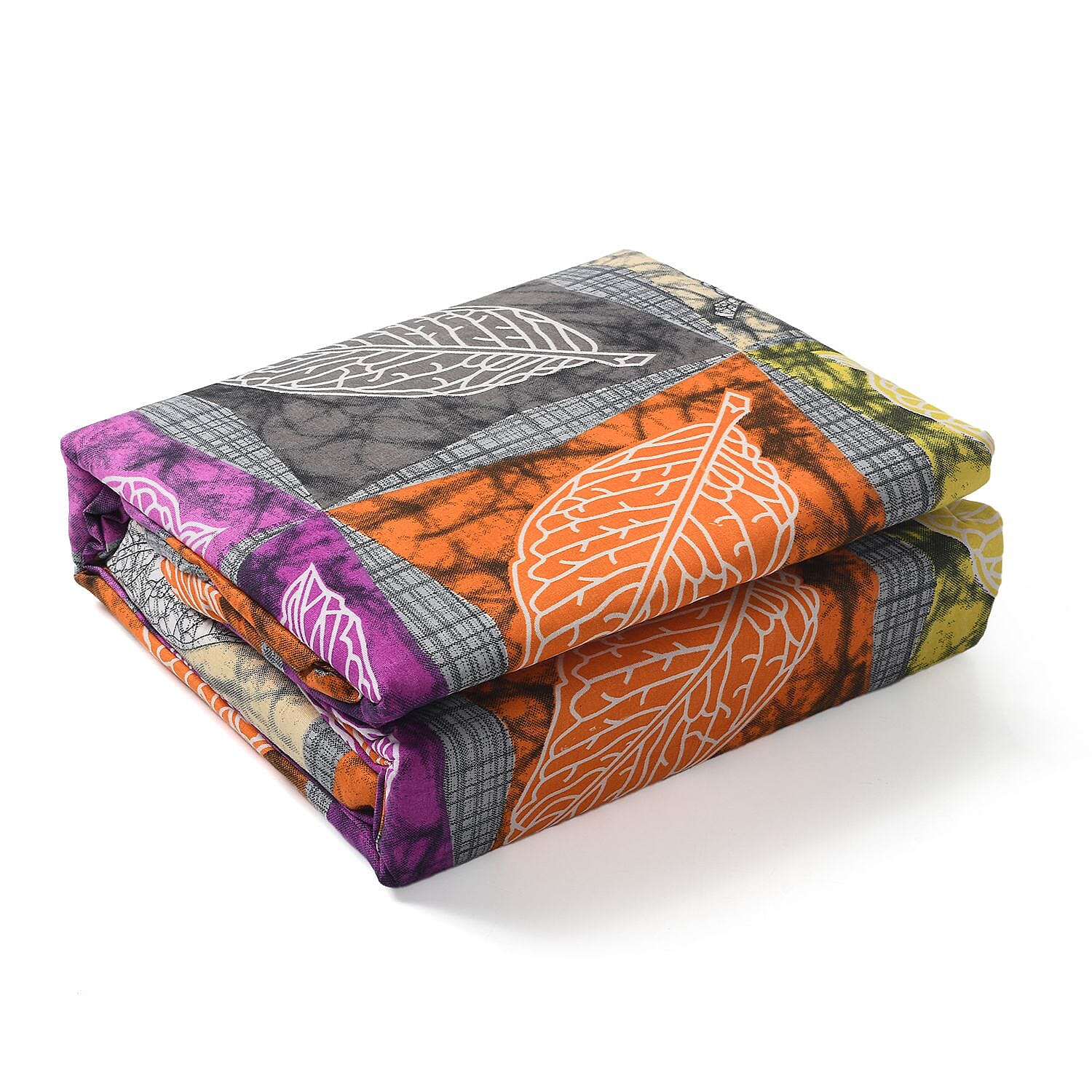 Cotton Solid Sheet (Size 200x1 cm) - Blue & Blue