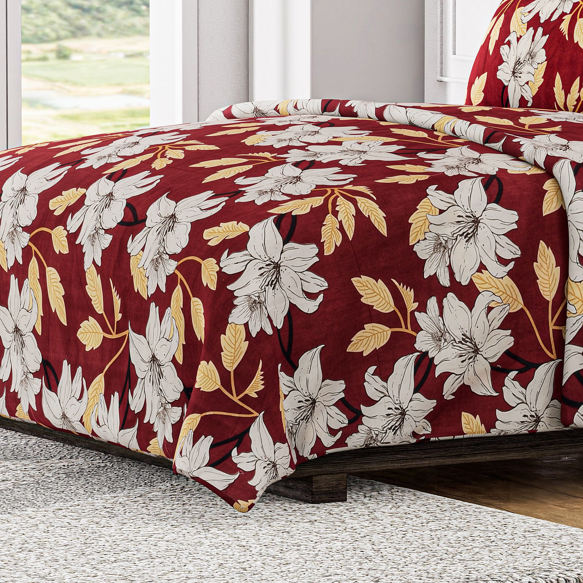 Cotton Solid Sheet (Size 200x1 cm) - Blue & Blue