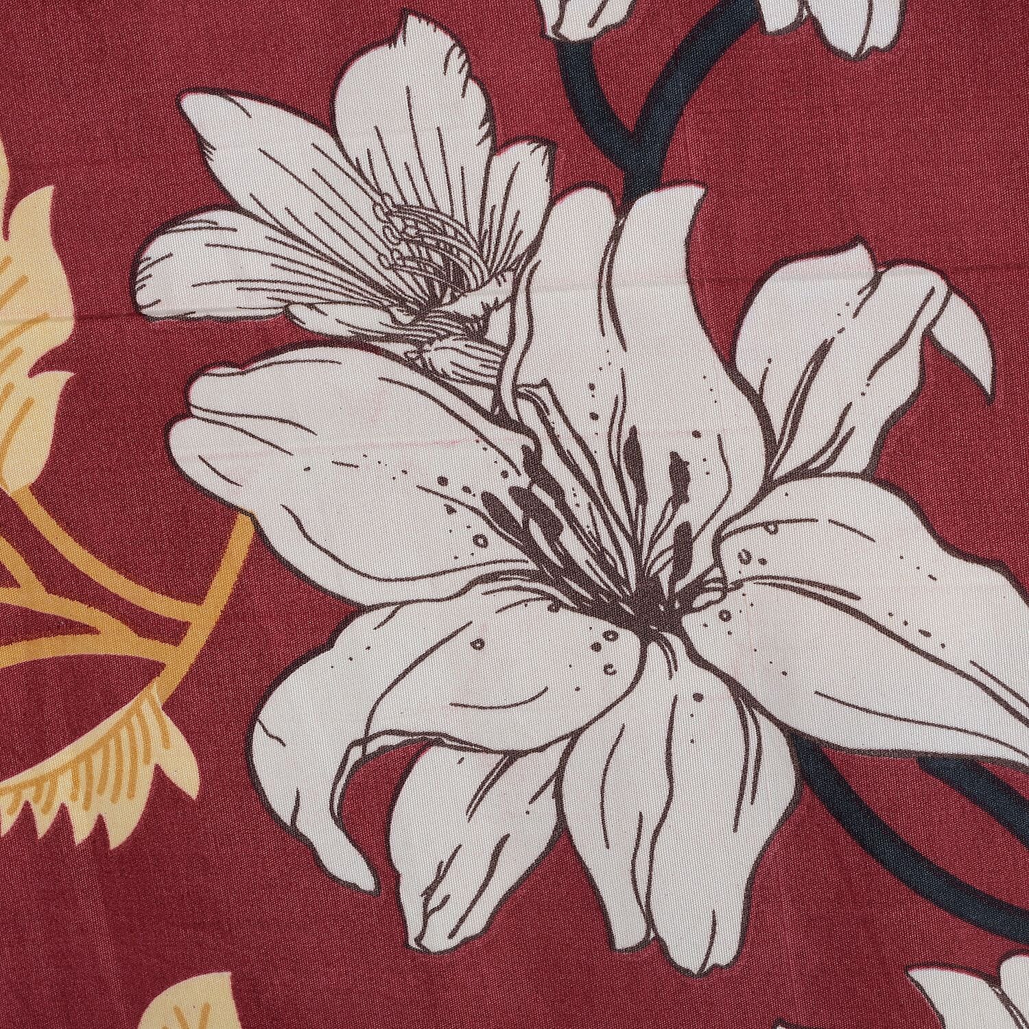 Cotton Solid Sheet (Size 200x1 cm) - Blue & Blue