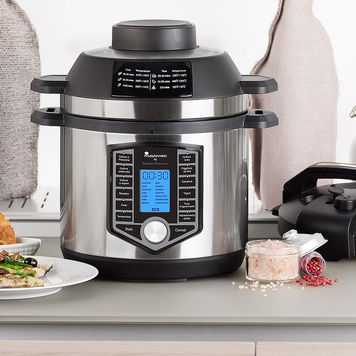 Emeril pressure cooker discount plus