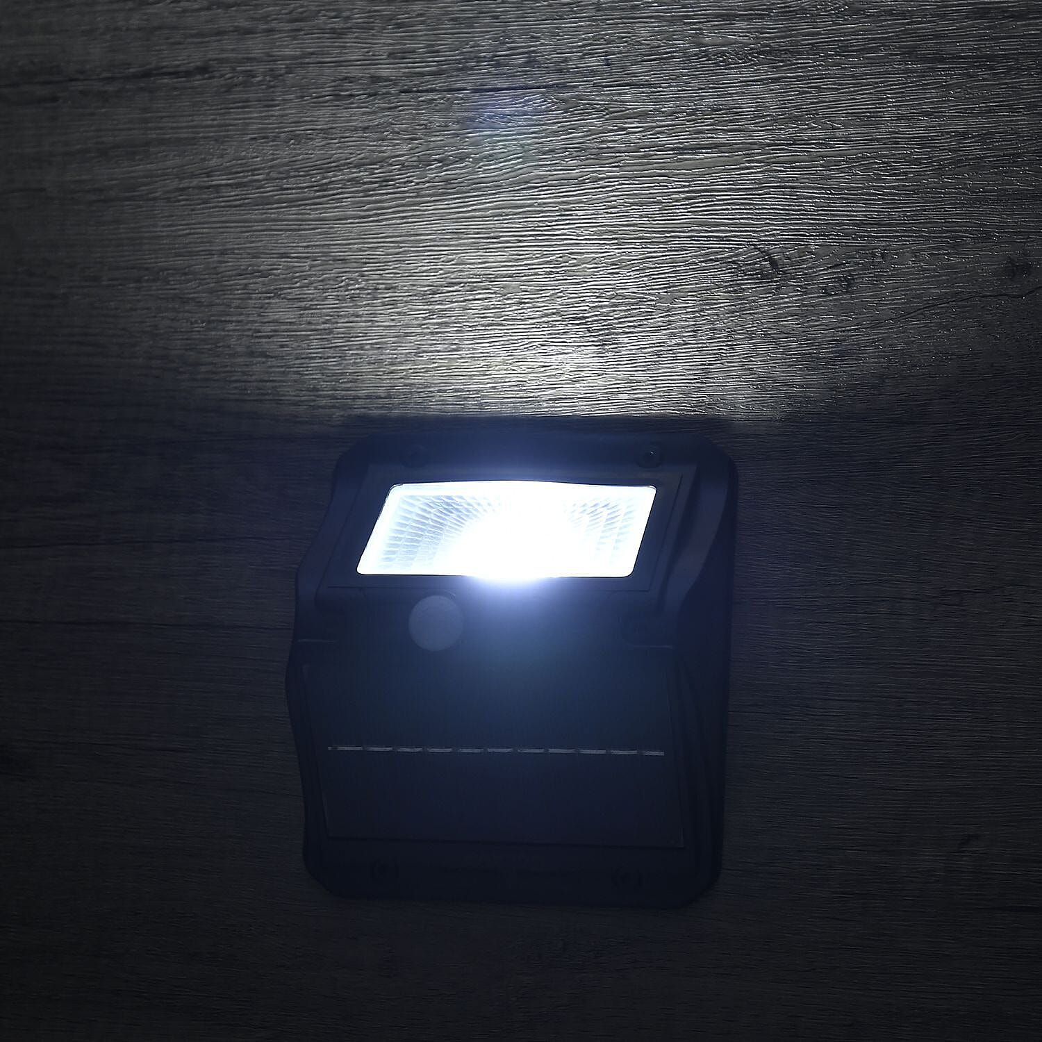 Solar Lamp with Sensor for Outdoor Use with (Battery 3000mAH Inc.) - Black