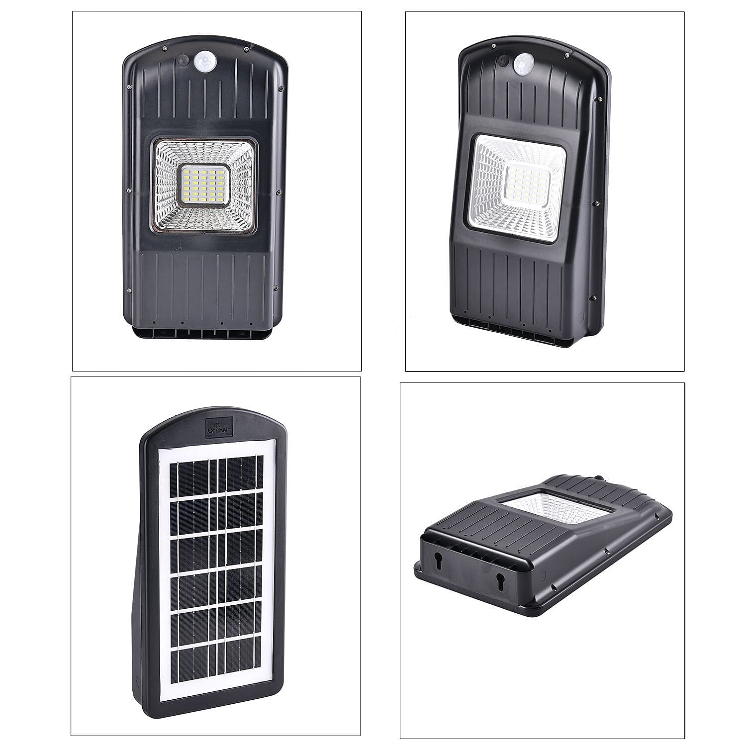 Outdoor Lighting (Size 6x6x31 cm) - Black & Multicolor