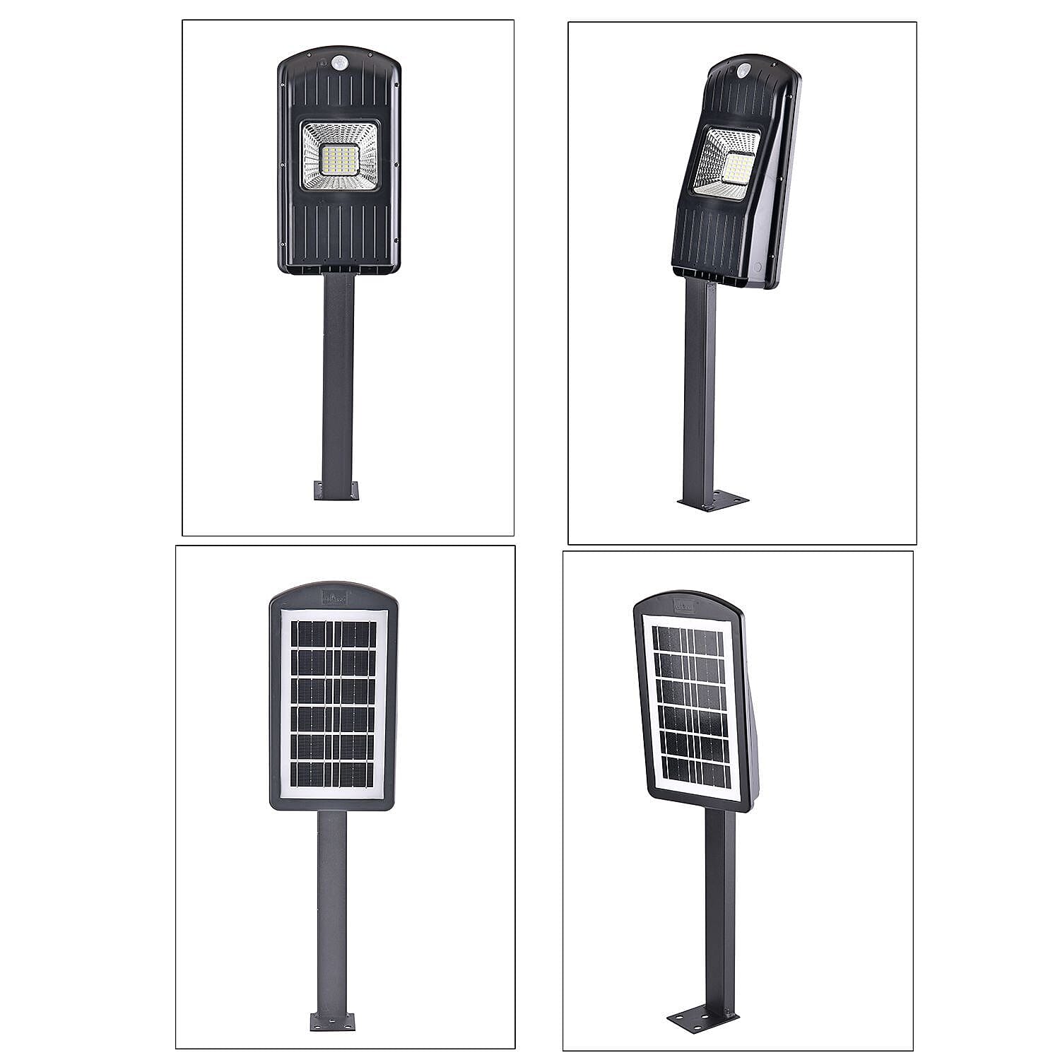 Outdoor Lighting (Size 6x6x31 cm) - Black & Multicolor