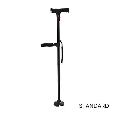 Smart Easy Up Standard Cane With 2 Handle & Anti Slip Base (2xAAA,Not Included)