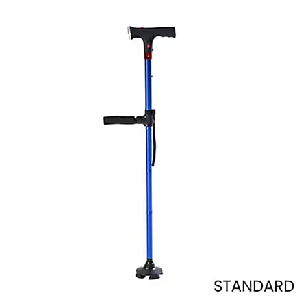 Smart Easy Up Standard Cane With 2 Handle & Anti Slip Base (2xAAA,Not Included)