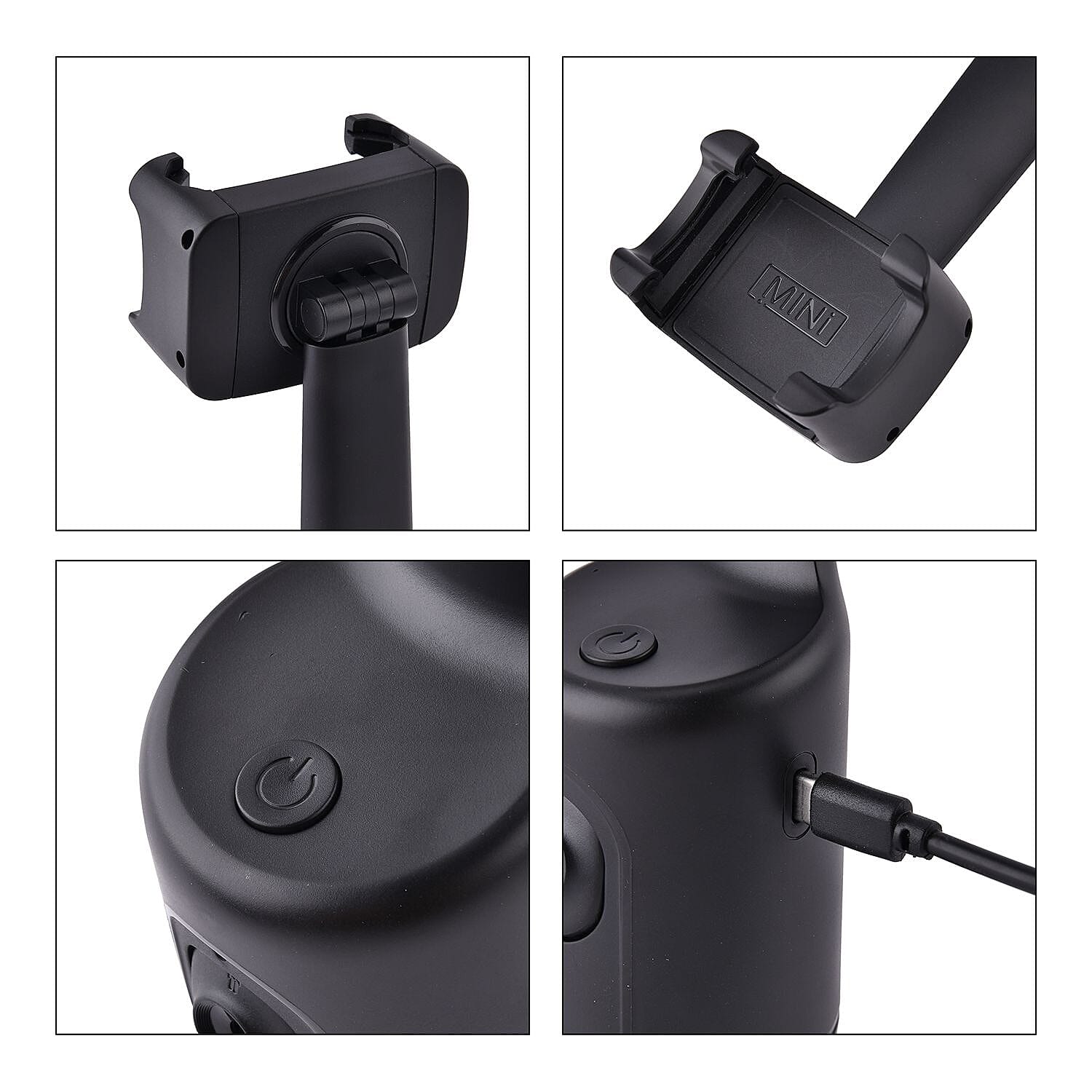 Motion Tracking 360 Degree Auto Rotation Mobile Holder for Video Call