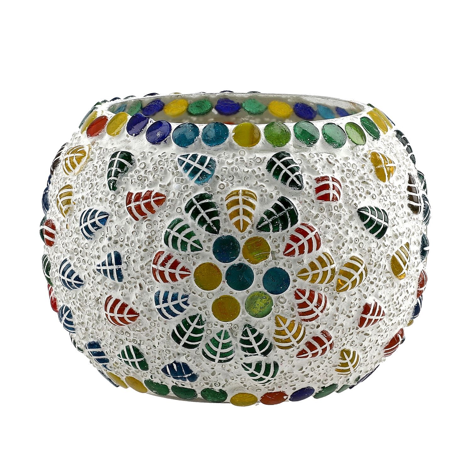 Tea Light (Size 10x1x9 cm) - Multi Color & Multicolor