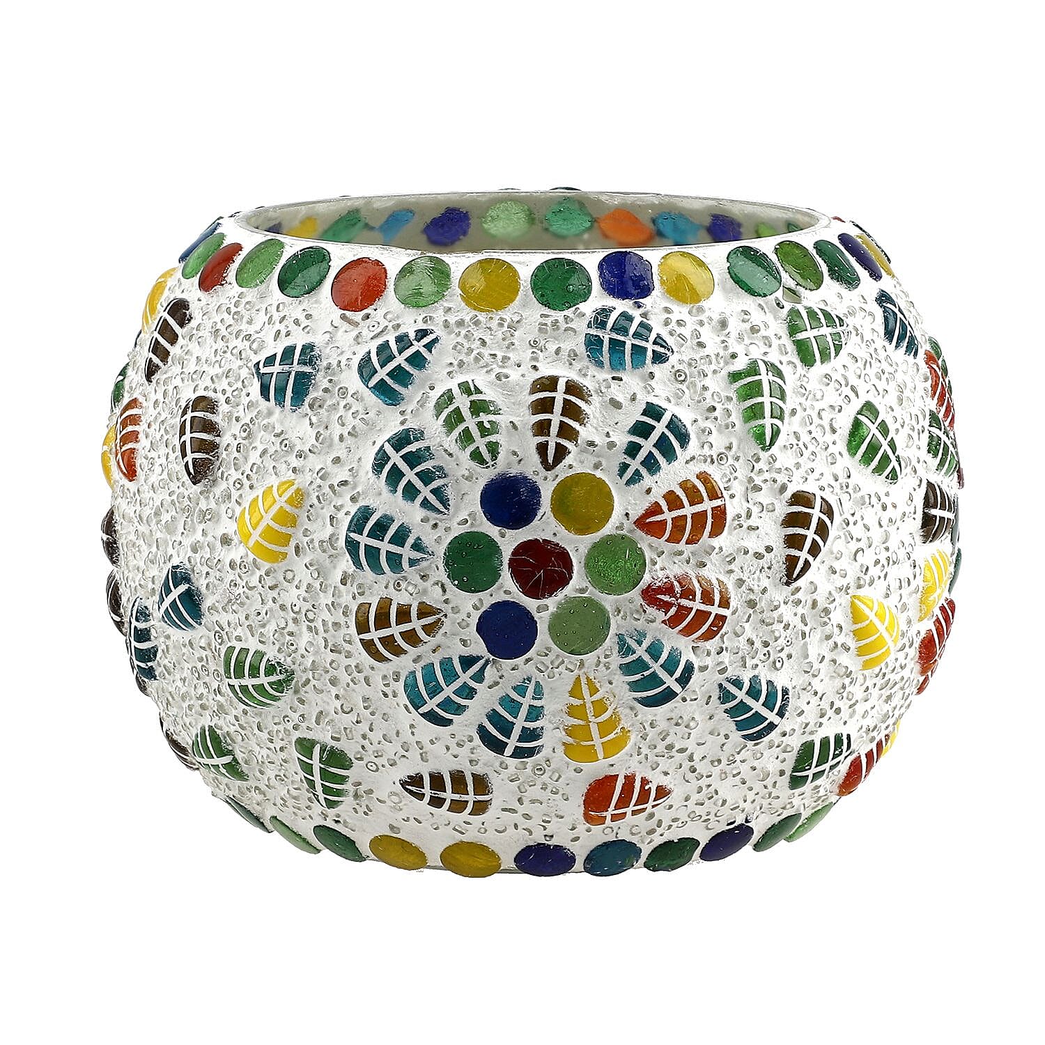 Tea Light (Size 10x1x9 cm) - Multi Color & Multicolor