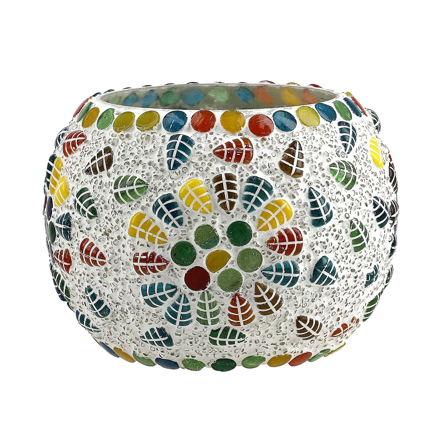 Tea Light (Size 10x1x9 cm) - Multi Color & Multicolor