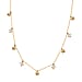 Moon Glow Stone Necklace (Size - 20) in 18k Yellow Gold Vermeil Plated Sterling Silver 2.01 Ct, Silver Wt. 5.19 Gms