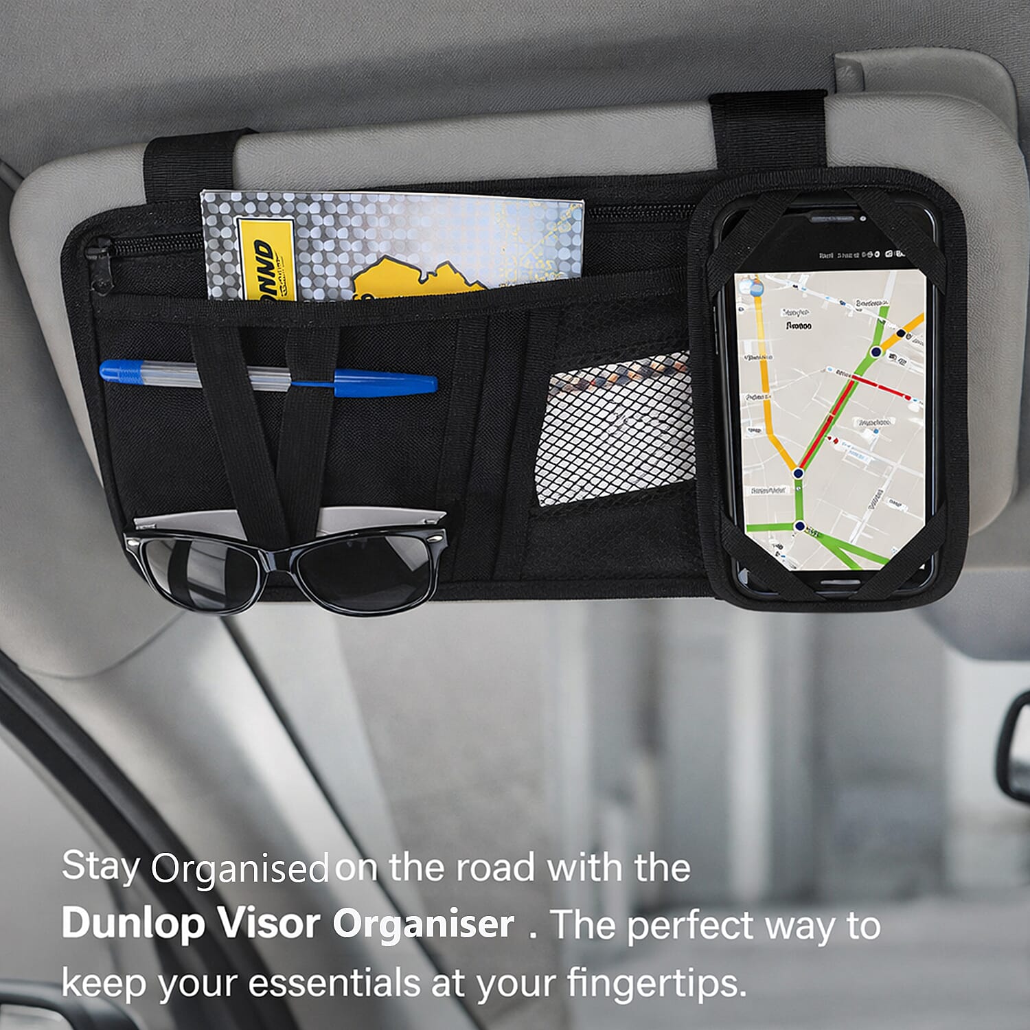 Dunlop Visor Organiser - Black