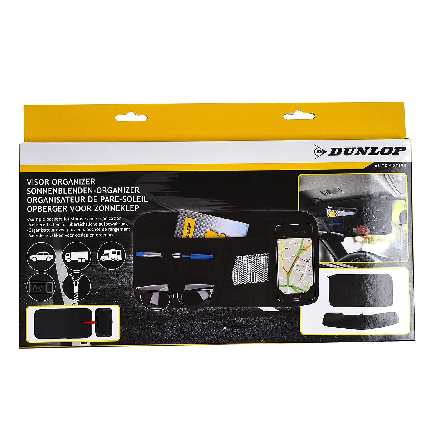 Dunlop Visor Organiser - Black