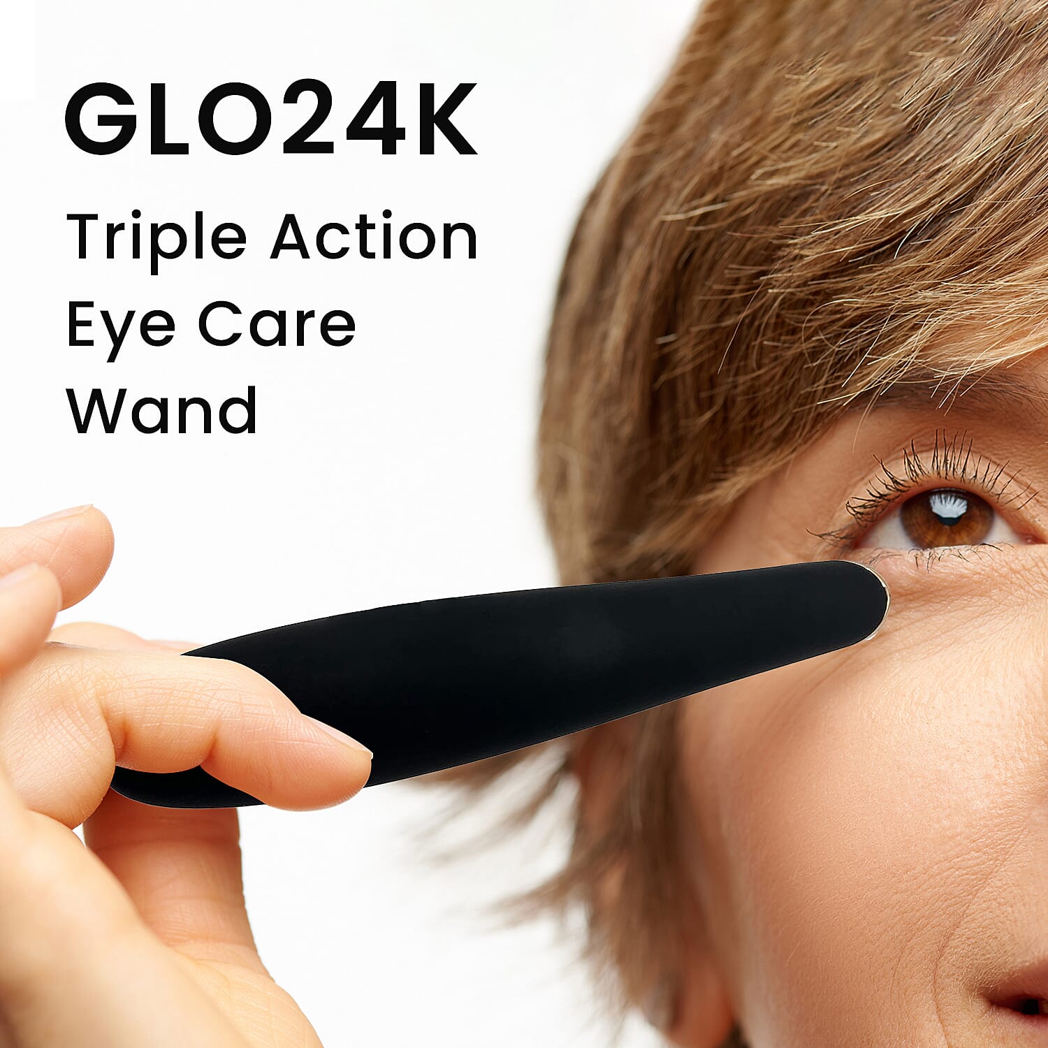 GLO24K - Triple Action Eye Care Therapy Wand (Lifetime Warranty)