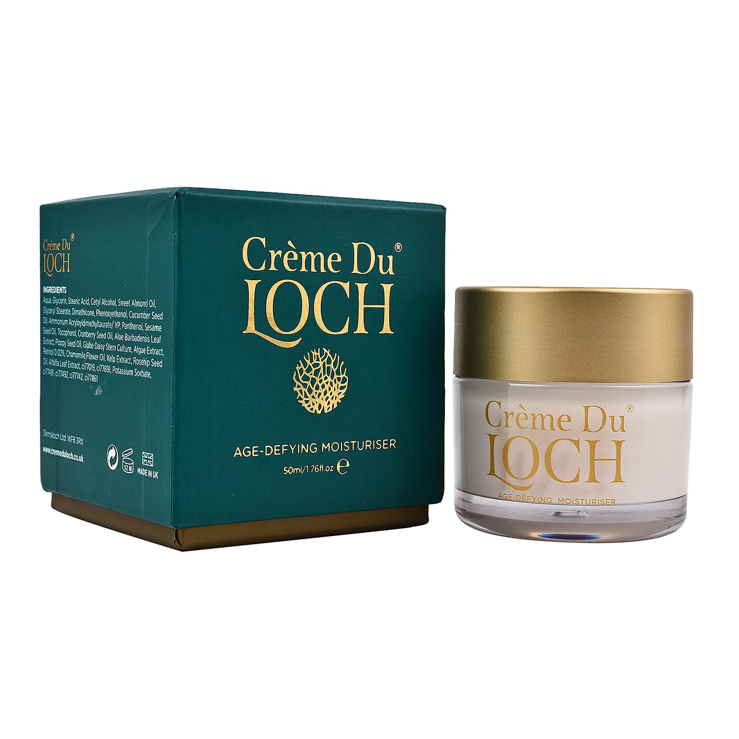 Creme Du Loch- Age Defying Daily Moisturiser - 50ml