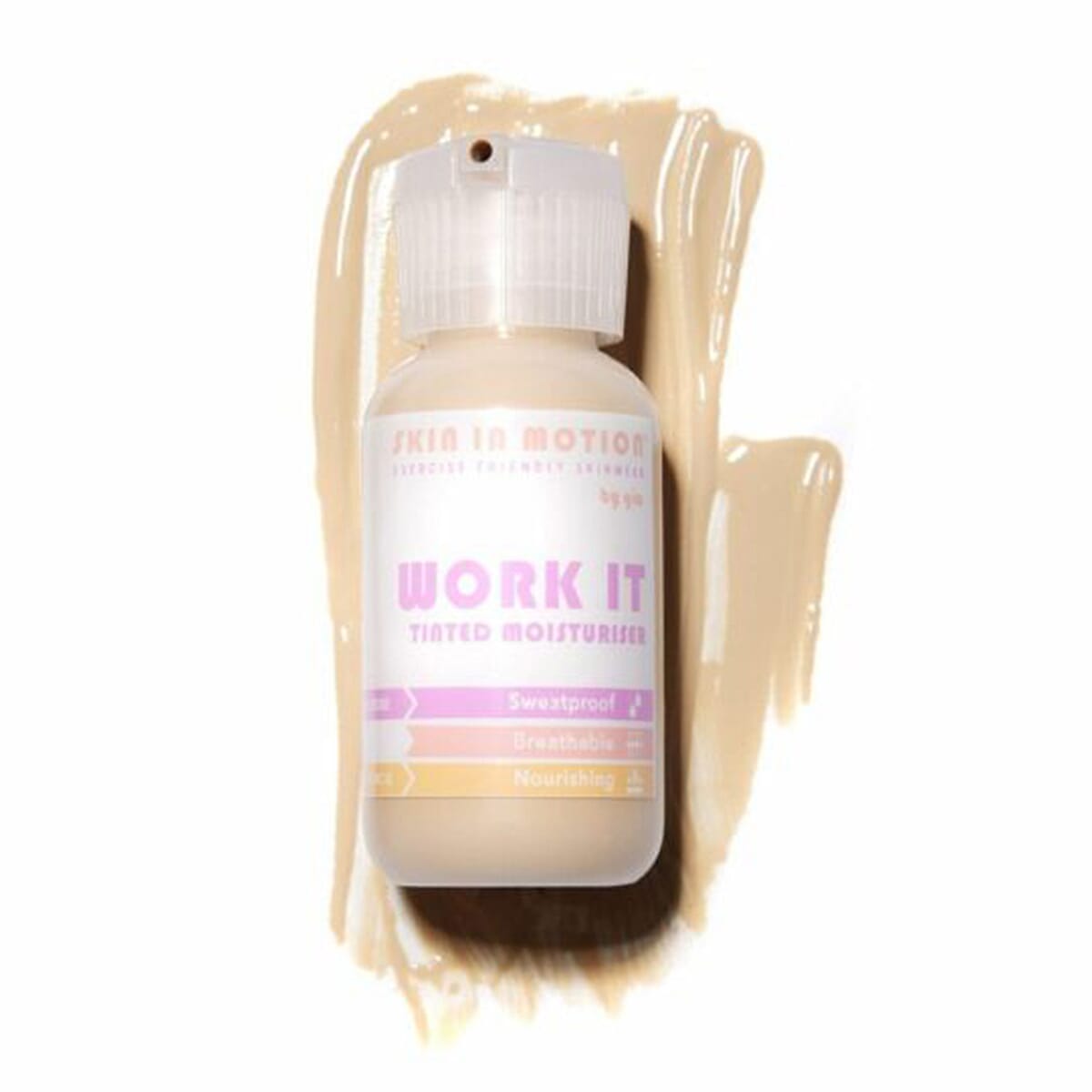 Skin In Motion-Work IT Tinted Moisturiser Shade 1 with Free Beauty Blender