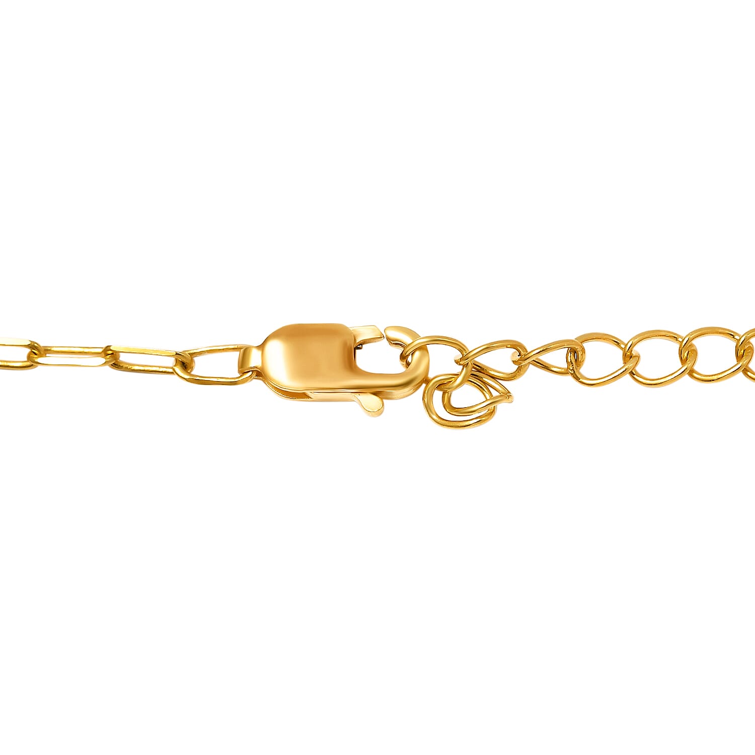 Artisan Crafted Polki Diamond Necklace (Size - 18 With 2 Inch Extender) in Gold And Platinum Overlay Sterling Silver 0.26 Ct.