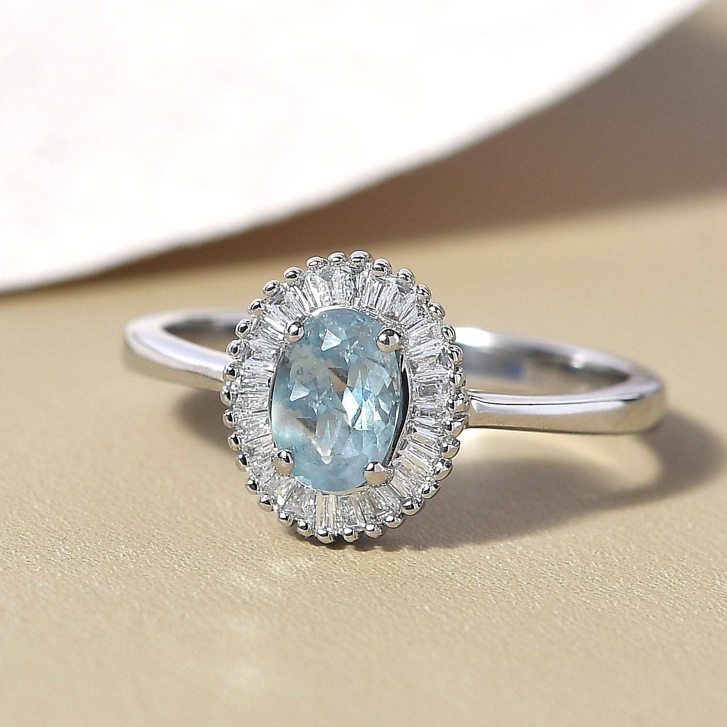 RHAPSODY 950 Platinum AAAA Alexandrite and Diamond (VS-E-F) Ring 1.00 Ct.