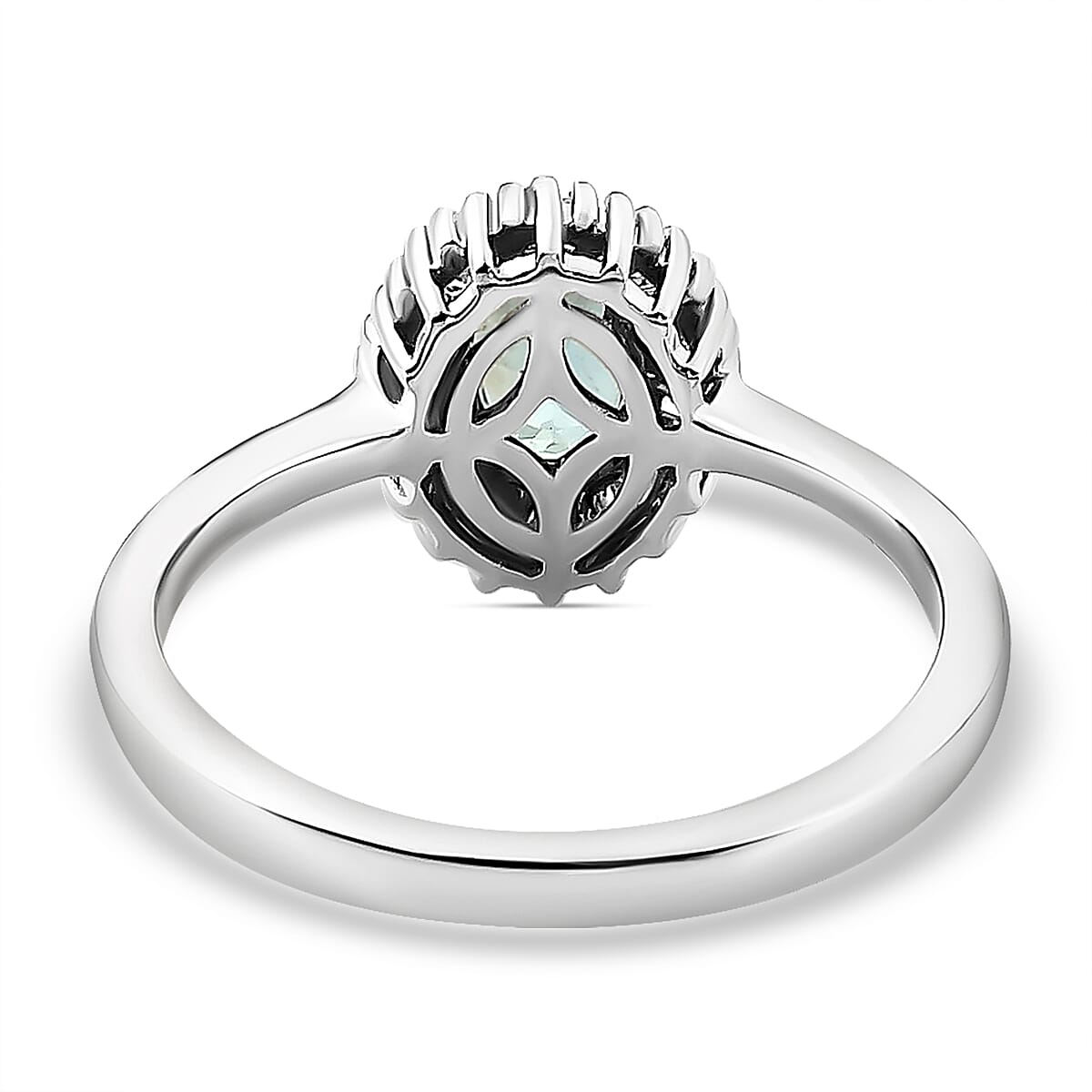 RHAPSODY 950 Platinum AAAA Alexandrite and Diamond (VS-E-F) Ring 1.00 Ct.