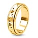 Stackable Heart Spinner Ring in Sterling Silver
