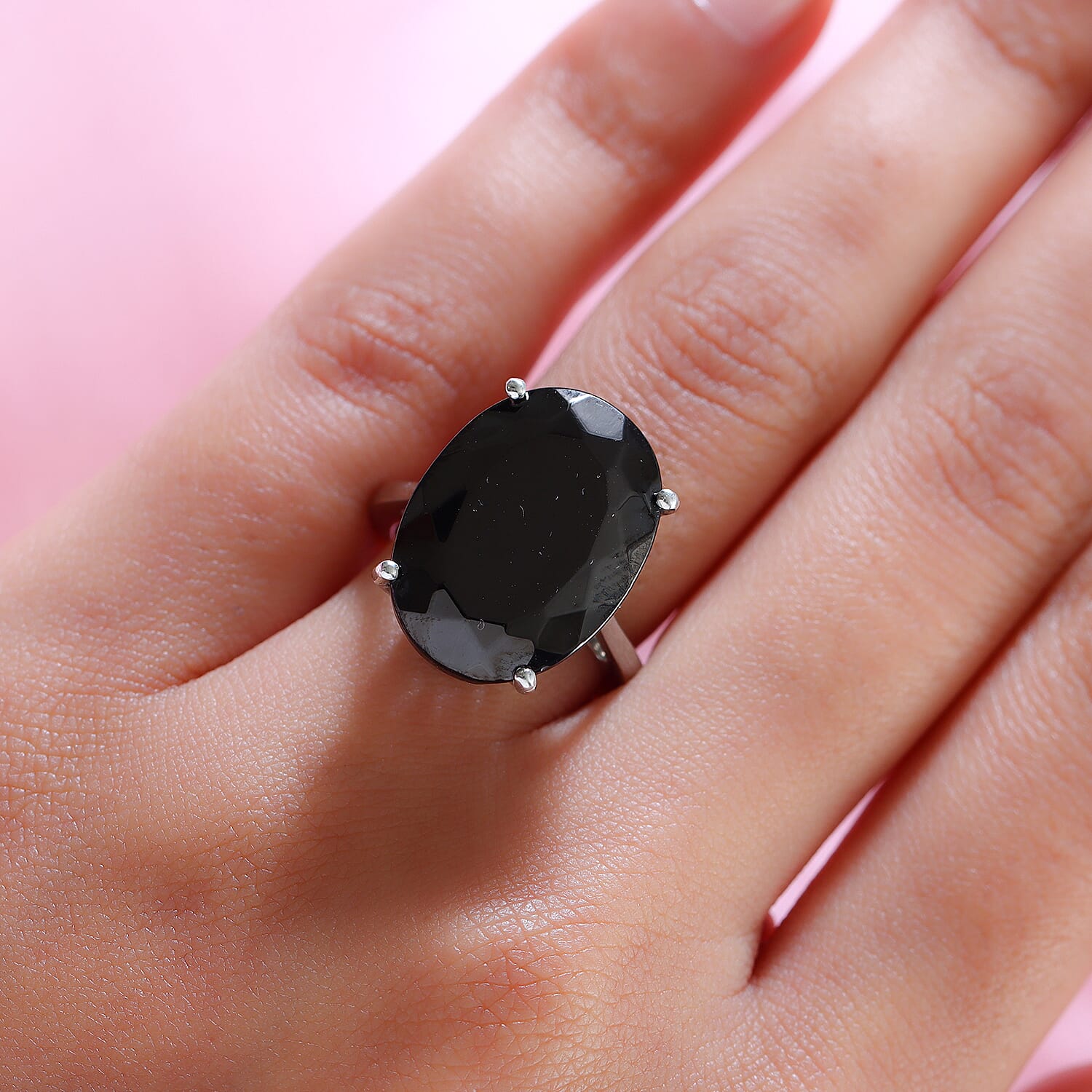 Shungite mens clearance ring