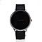 Ben Sherman Smartwatch, Multiface, Heart Rate Monitor, Sleep Aware, SmartPhone connected, Music Controller, Water Resistant with Silicone Strap - Black