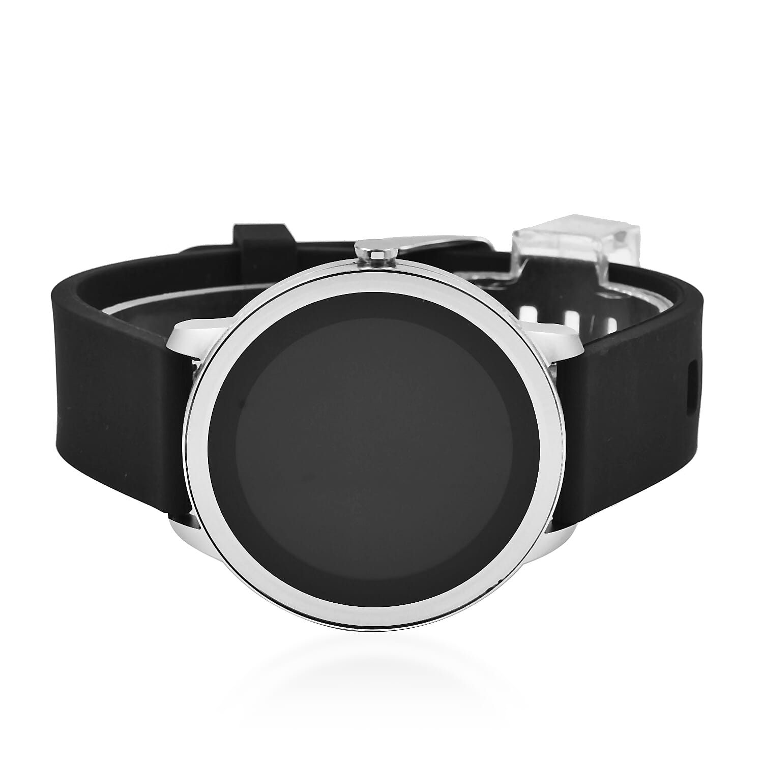 Closeout Deal - Ben Sherman Water Resistant Smartwatch with Silicone Strap - Black