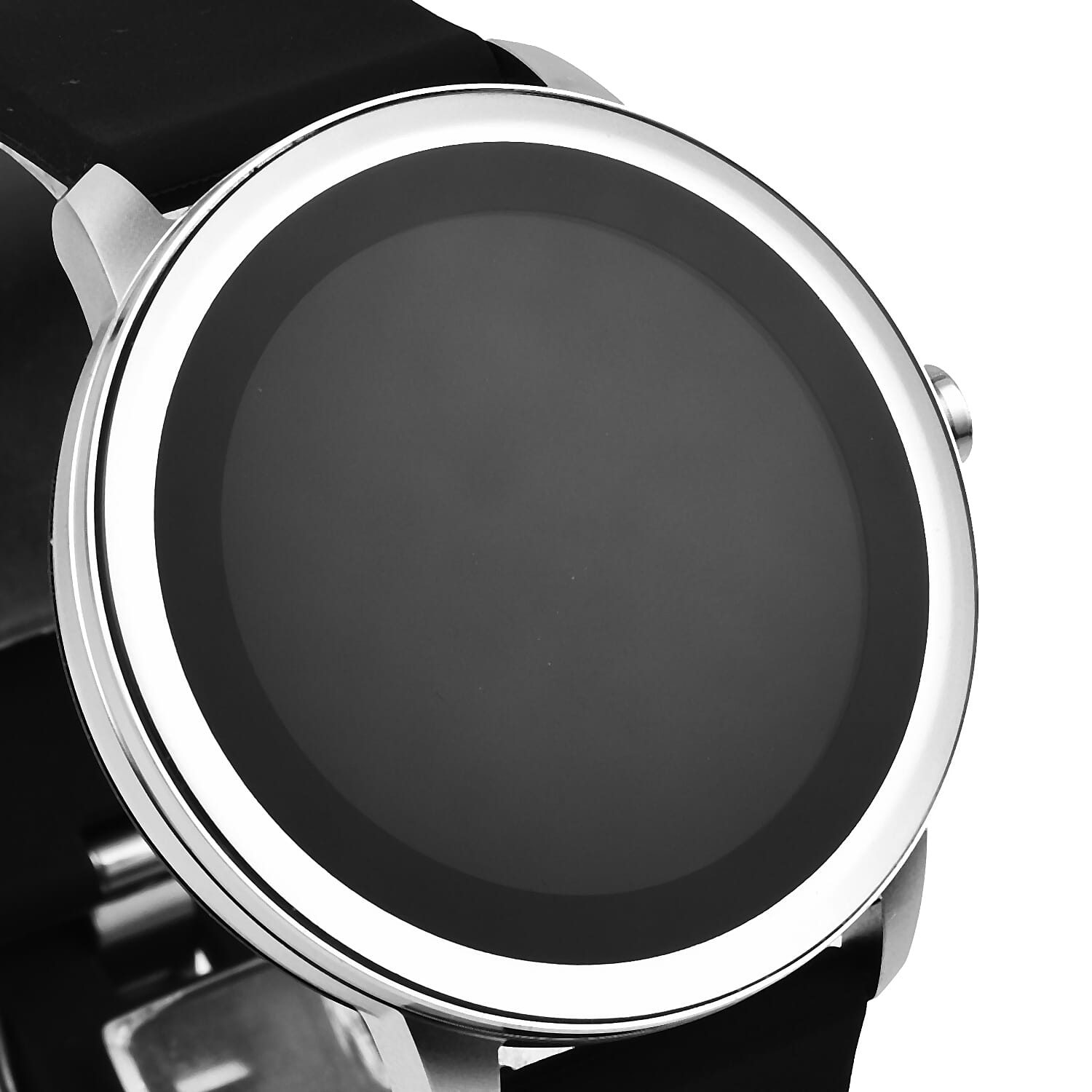 Closeout Deal - Ben Sherman Water Resistant Smartwatch with Silicone Strap - Black