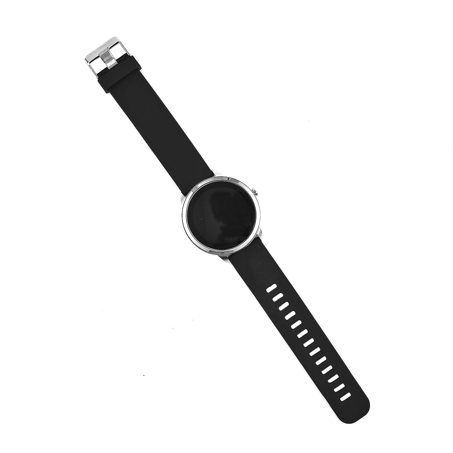 Closeout Deal - Ben Sherman Water Resistant Smartwatch with Silicone Strap - Black