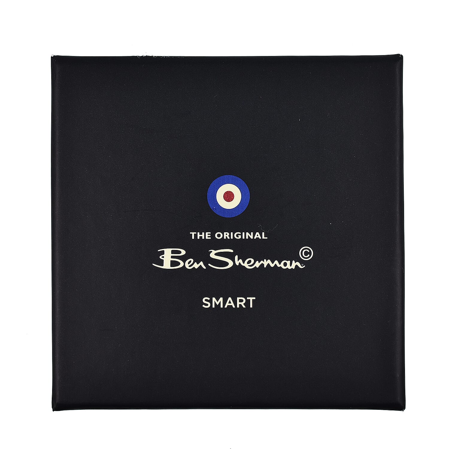 Closeout Deal - Ben Sherman Water Resistant Smartwatch with Silicone Strap - Black
