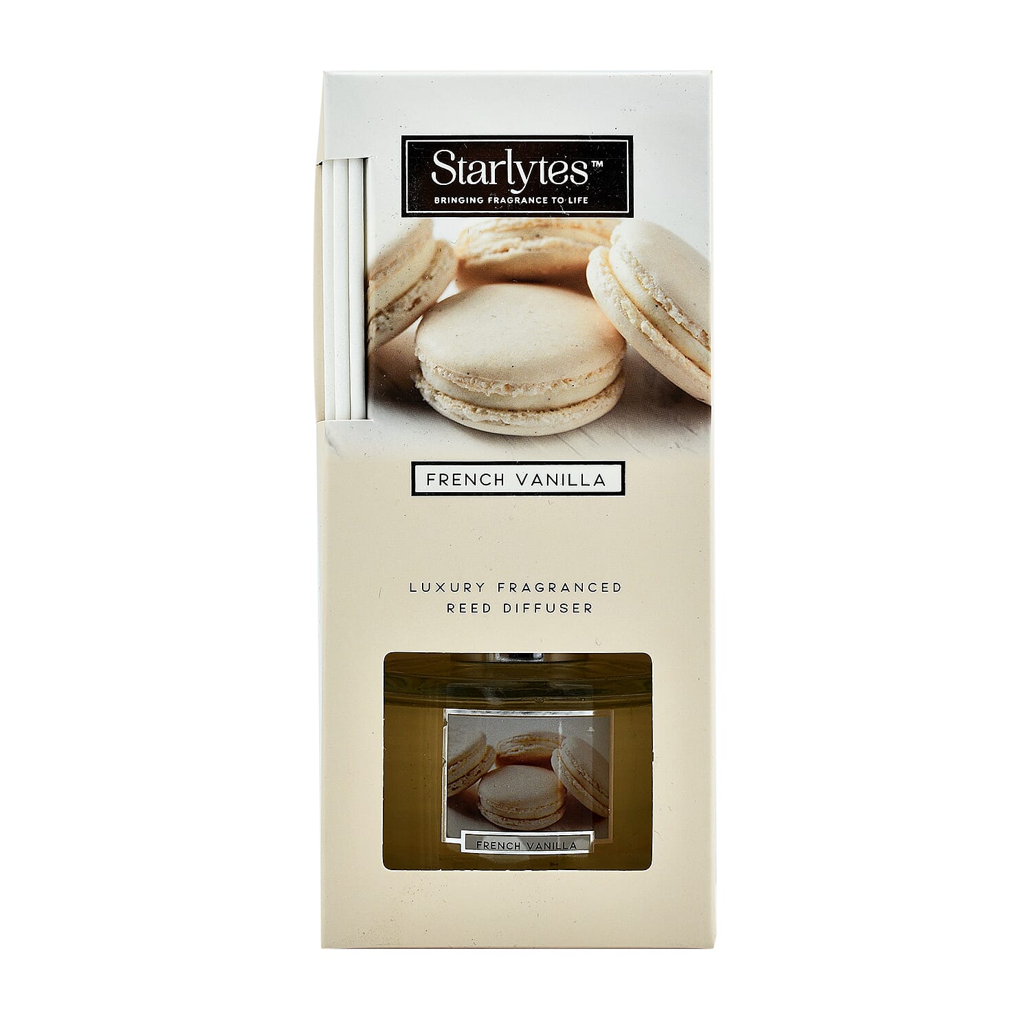 Starlytes French Vanilla Reed Diffuser (100ml) - Cream