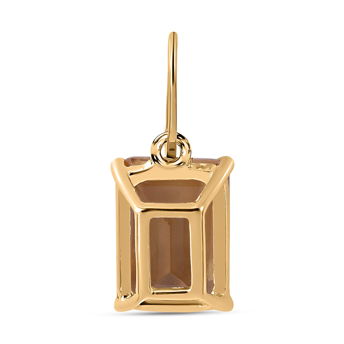 9K Yellow Gold   Citrine  Pendant 1.55 ct,  Gold Wt. 0.25 Gms  1.550  Ct.