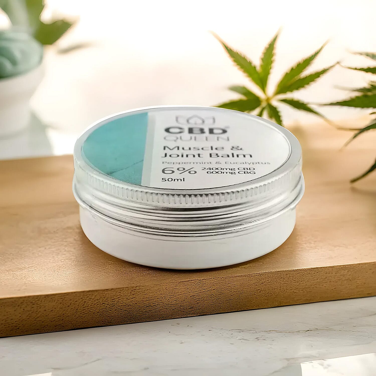 CBD Queen: Muscle & Joint balm 6% - 50ml