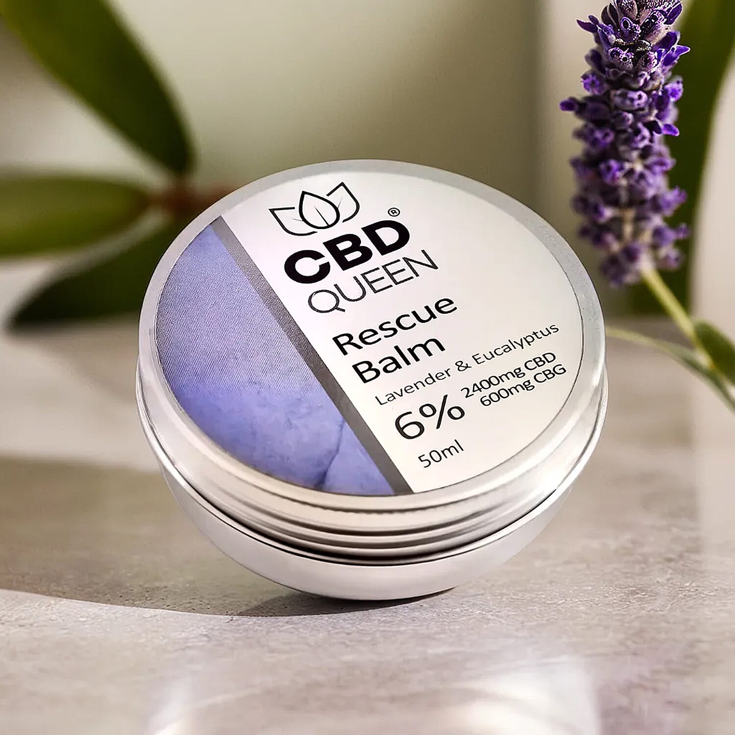 CBD Queen: Rescue Balm 6% 50ml