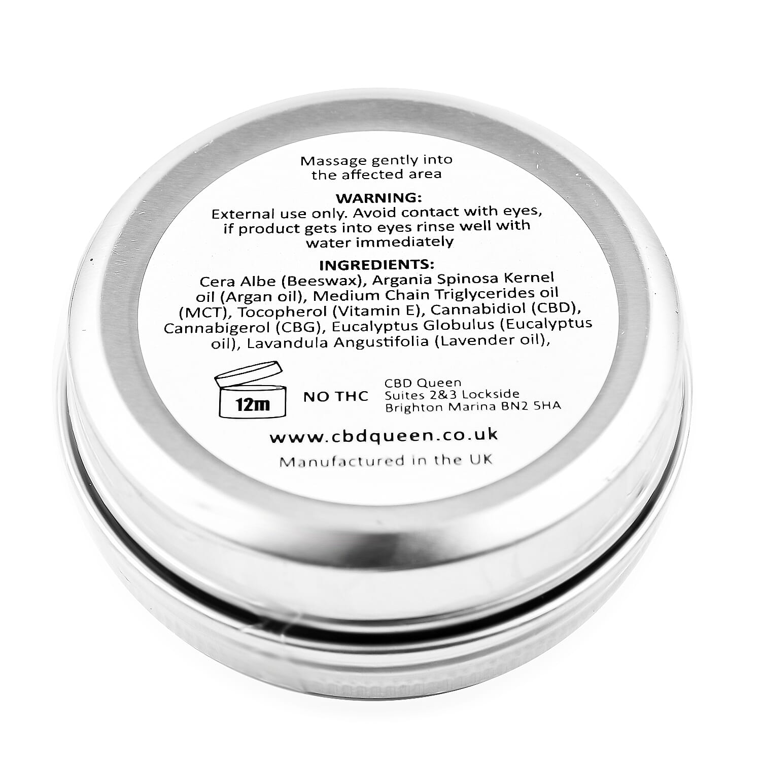 CBD Queen: Rescue Balm 6% 50ml