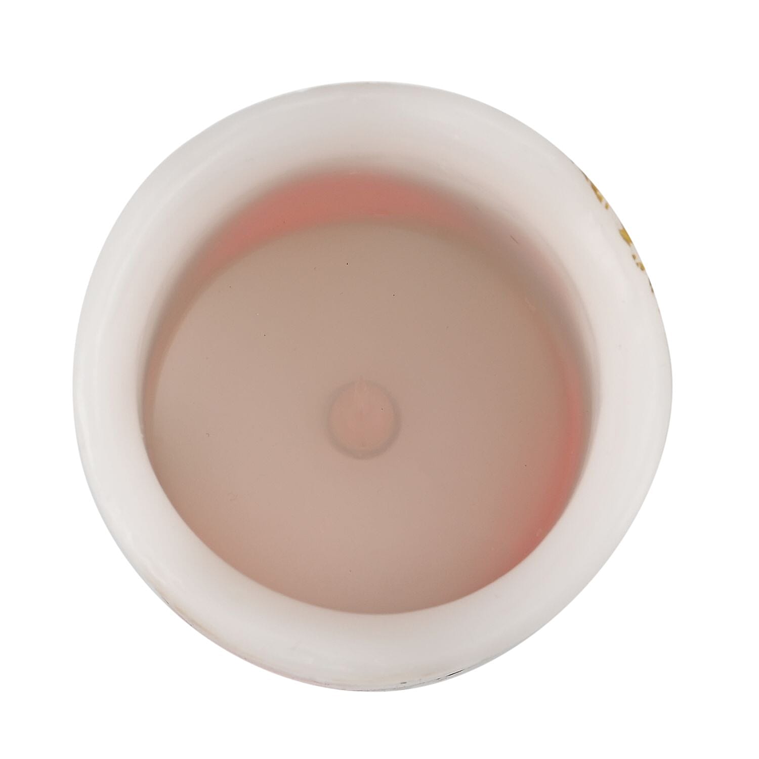 Set of 3 - Homesmart Poinsettia Plant Pattern LED 12 Colour Change Candle with Remote - Red