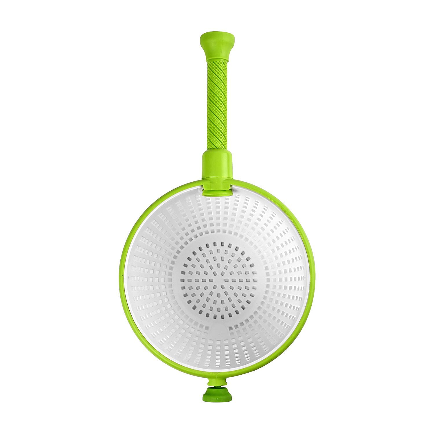 Water Strainer Basket - White and Green