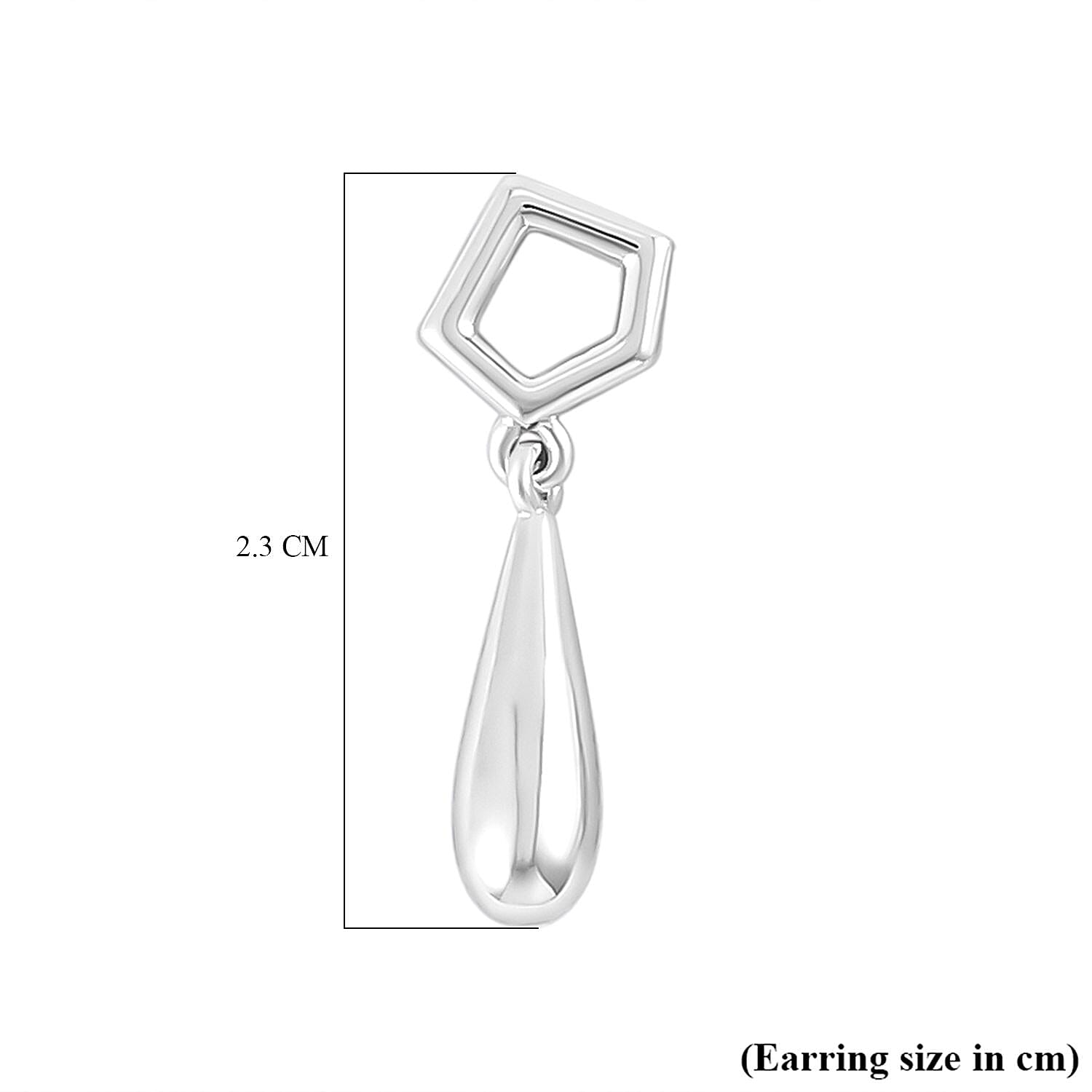 Honeycomb Collection - Rhodium Overlay Sterling Silver Earrings