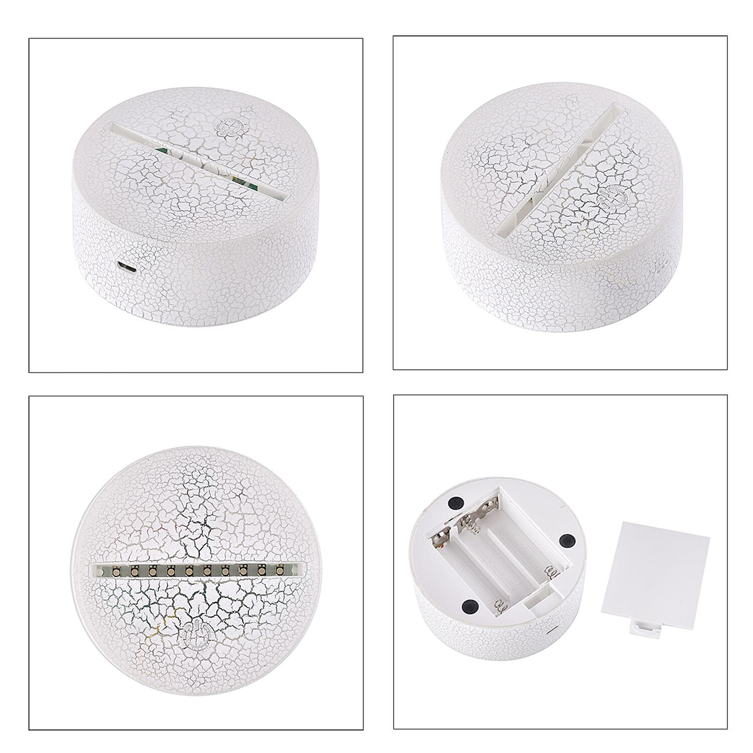 3D LED Butterfly Night Lamp With Remote Control (3xAA Battery, Not Included)