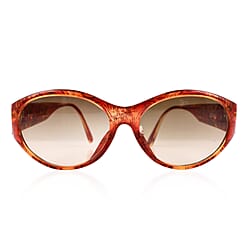 DIOR Ladies Sunglasses with Decorative Temples  - GREEN