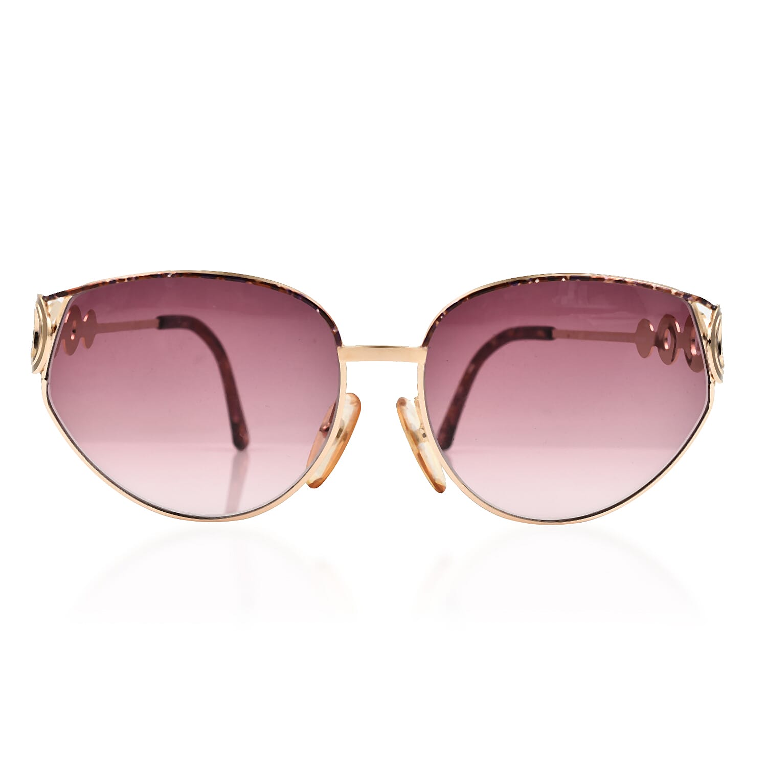 DIOR Ladies Sunglasses with Decorative Temples