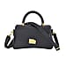 Closeout deal Top Handle Crossbody Bag with Detachable - Adjustable Strap - Black