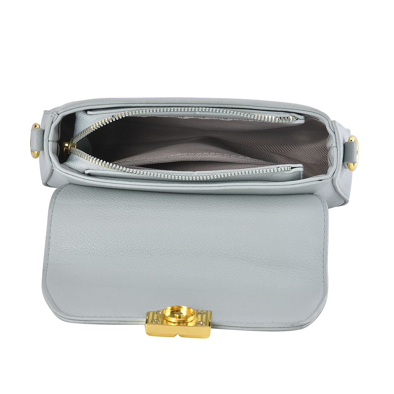 Closeout deal Top Handle Crossbody Bag with Detachable - Adjustable Strap - Green