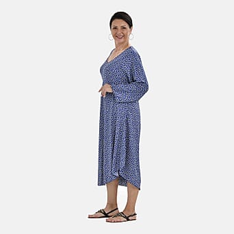 https://tjcuk.sirv.com/Products/75/4/7546520/Tamsy-Viscose-Patterned-Dress-Size-145x1-cm-Navy-White_7546520_2.jpg?w=342&h=342