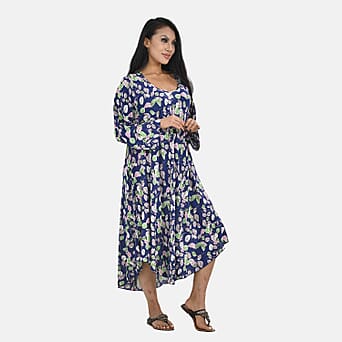 https://tjcuk.sirv.com/Products/75/4/7546599/Tamsy-Viscose-Leaf-Dress-Size-145x1-cm-Blue-Blue_7546599_2.jpg?w=342&h=342