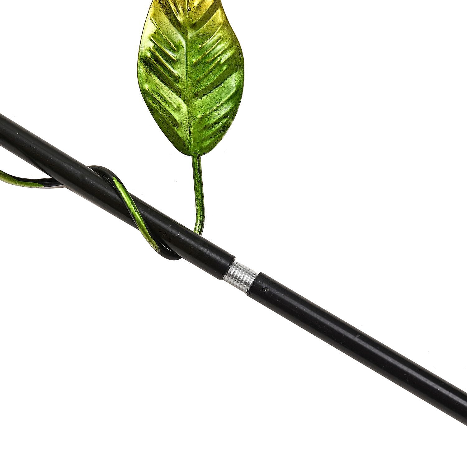 Outdoor Garden Decoration Frog with Rush-up Stake - Green - Blue